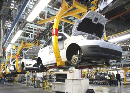 EOT Cranes in Automobile Industries