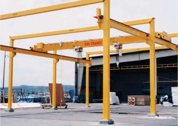 free standing bridge crane manufacturers